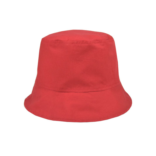 Réversible upcycling hat for kids red